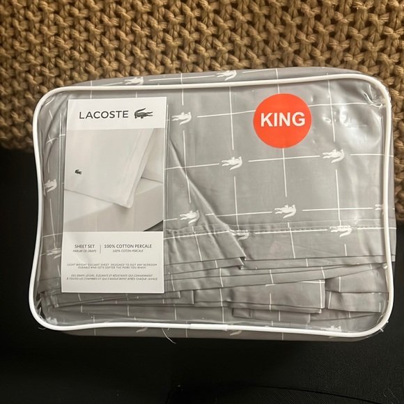 Lacoste Bedding Lacoste King Size Sheets Poshmark